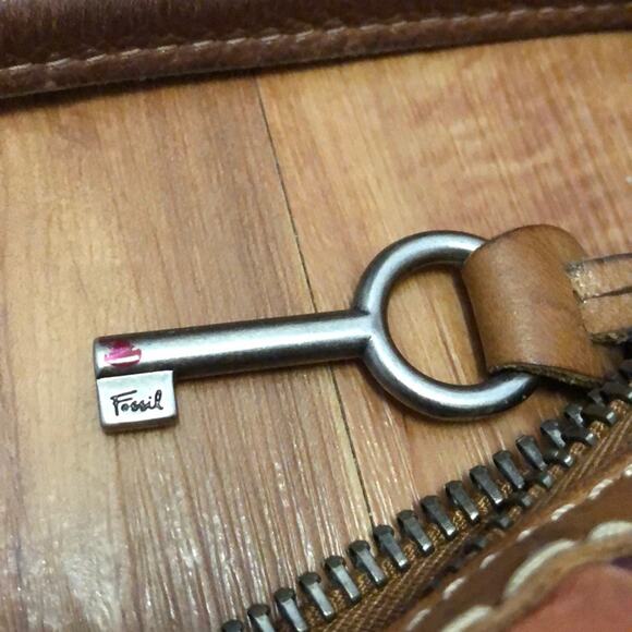 Fossil Patchwork Hobo Bag Purse - Picture 7 of 12